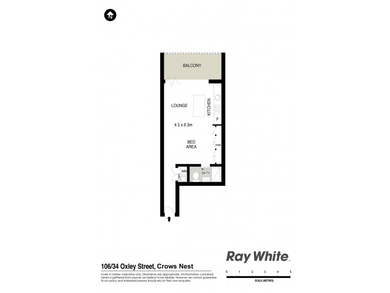 106/34-36 Oxley Street, St Leonards NSW 2065 Floorplan