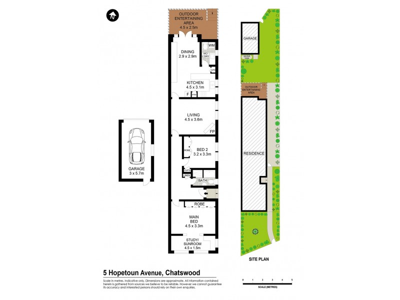 5 Hopetoun Avenue, Chatswood NSW 2067 Floorplan
