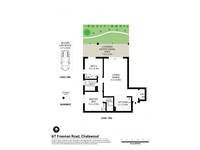 6/7 Freeman Road, Chatswood NSW 2067 Floorplan