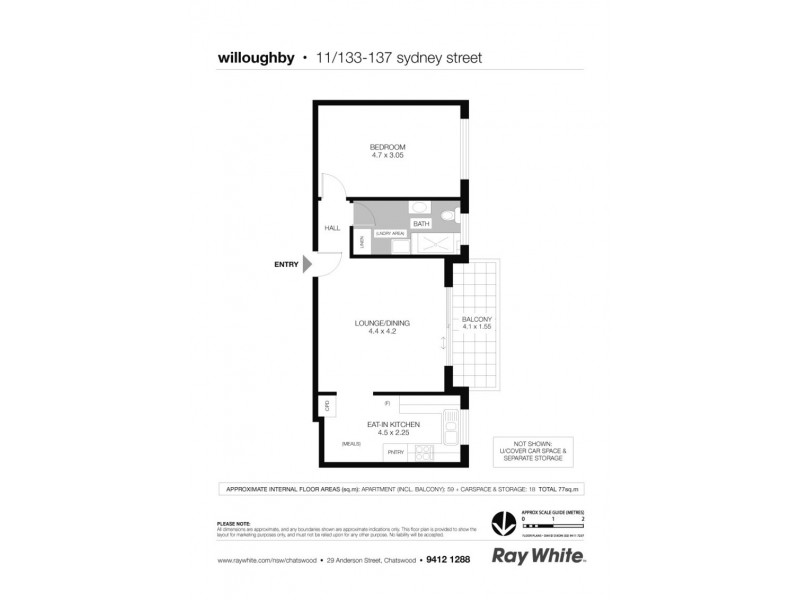 11/133 Sydney Street, Willoughby NSW 2068