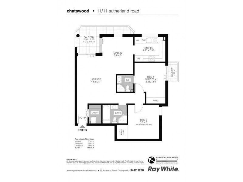 11/11 Sutherland Road, Chatswood NSW 2067