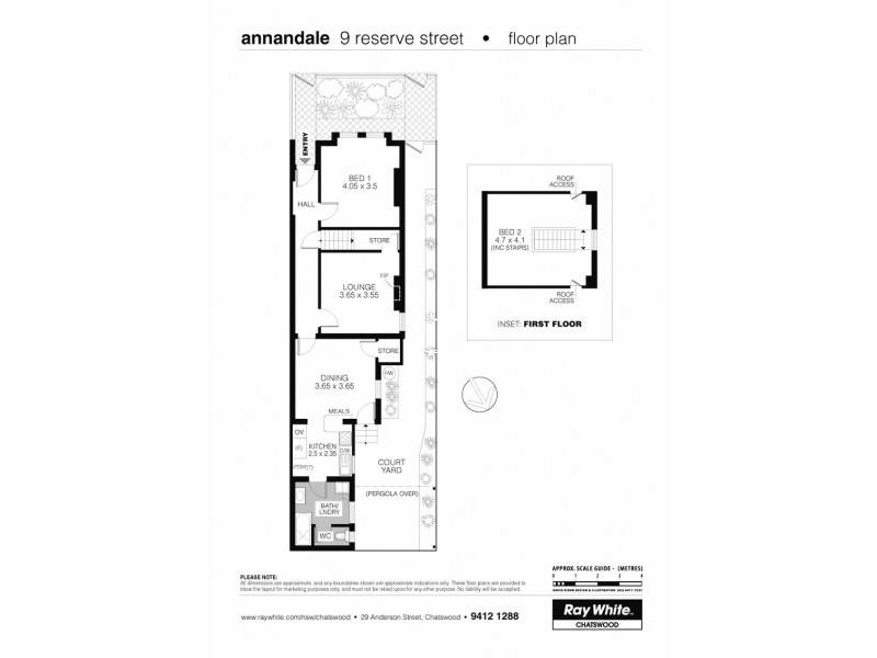 9 Reserve Street, Annandale NSW 2038 Floorplan