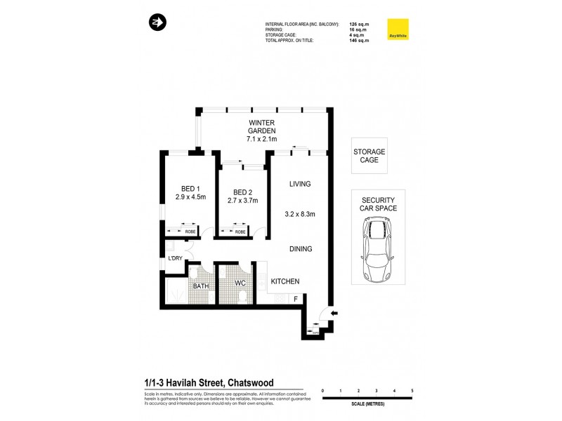 1/1-3 Havilah Street, Chatswood NSW 2067 Floorplan