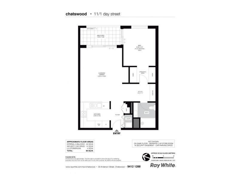 11/1 Day Street, Chatswood NSW 2067