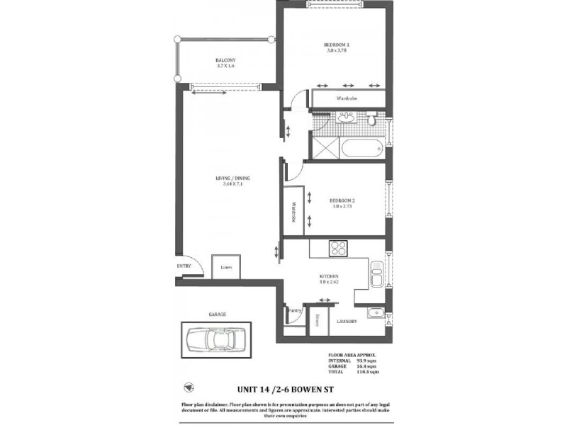 14/2-6 Bowen Street, Chatswood NSW 2067