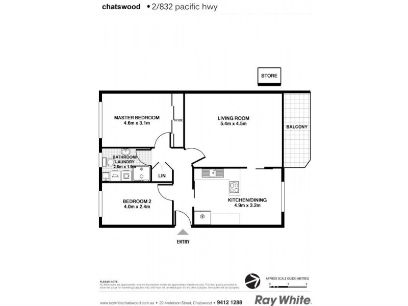 2/832 Pacific Highway, Chatswood NSW 2067
