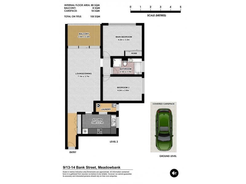 9/13-14 Bank Street, Meadowbank NSW 2114 Floorplan