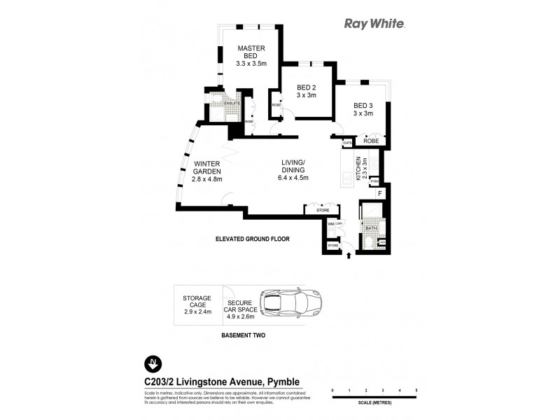 C203/2 Livingstone Avenue, Pymble NSW 2073 Floorplan