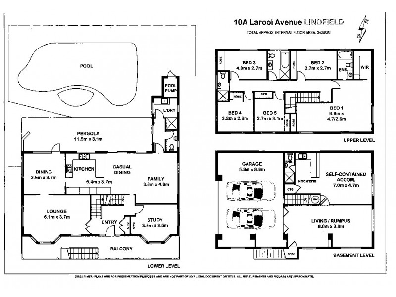 10a Larool Avenue, Lindfield NSW 2070 Floorplan