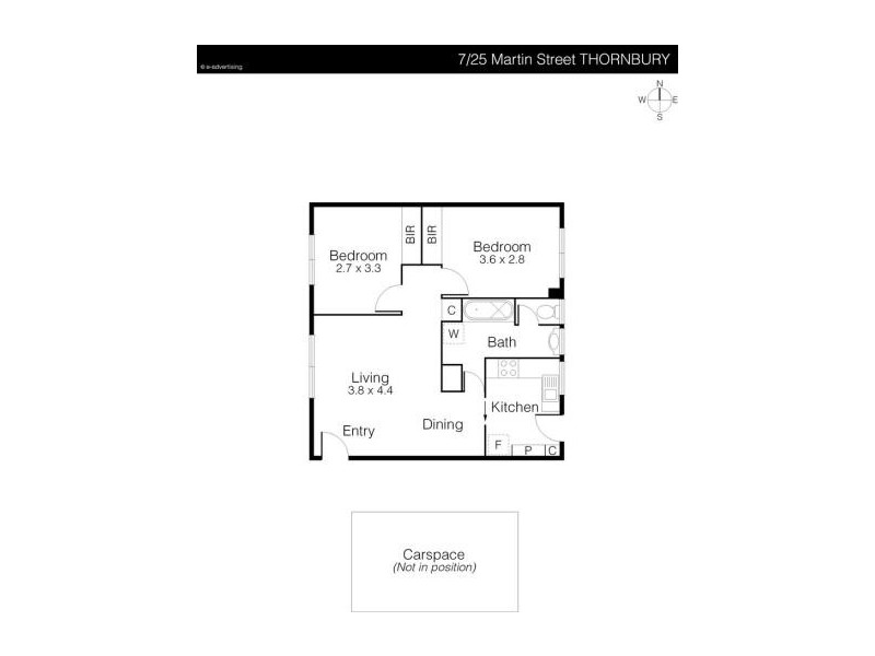 7/25  Martin Street, Thornbury VIC 3071