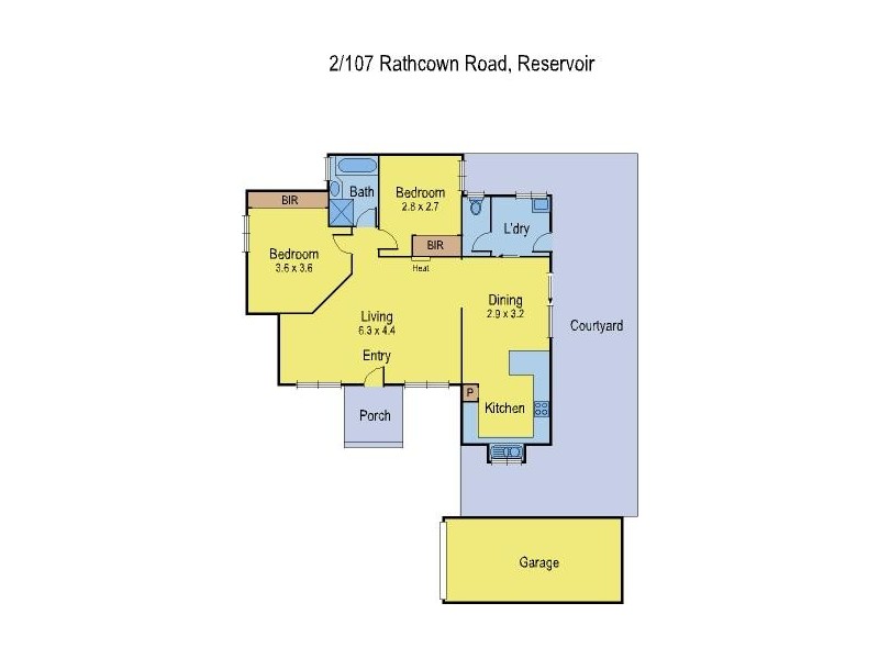 2/107 Rathcown Road, Reservoir VIC 3073