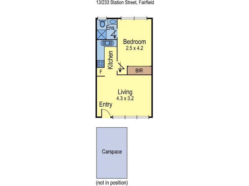 13/233 Station Street, Fairfield VIC 3078
