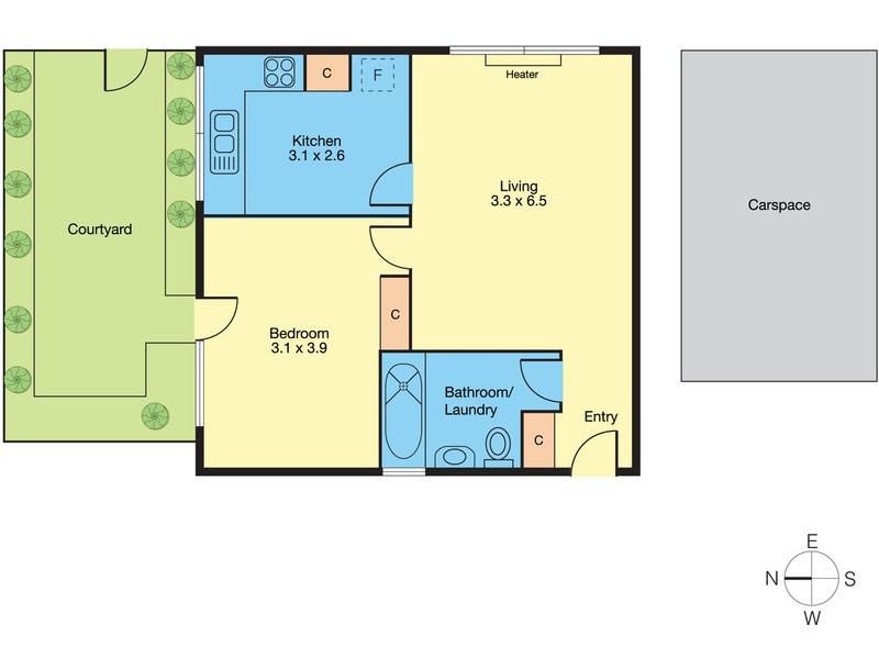 3/14 Fulham Road, Fairfield VIC 3078