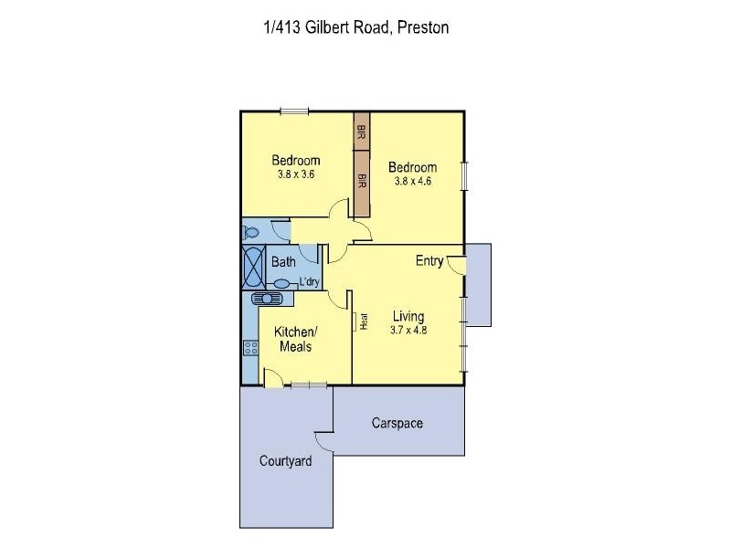 1/413 Gilbert Road, Preston VIC 3072