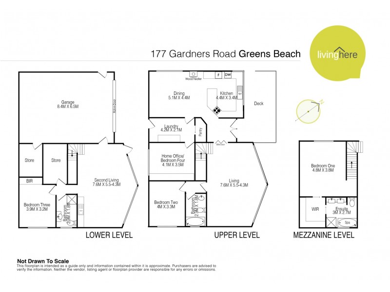 177 Gardners Road, Greens Beach TAS 7270 Floorplan