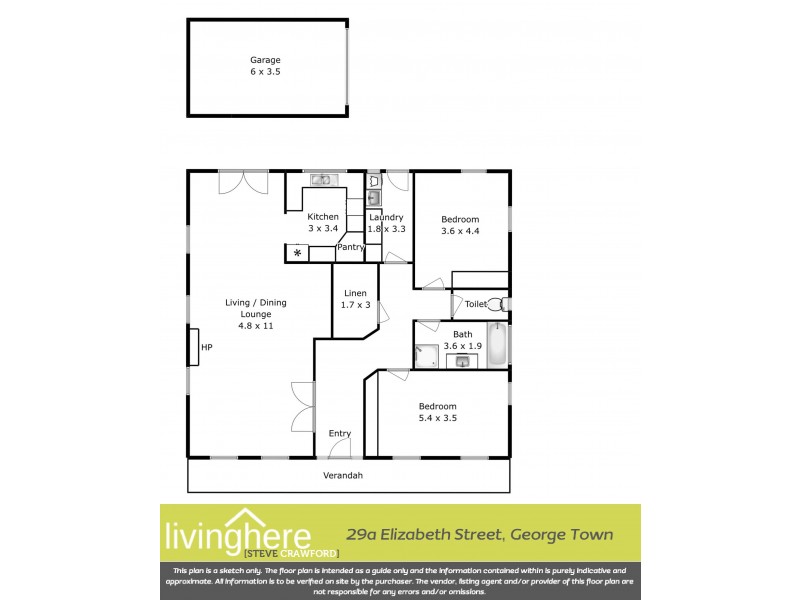 29a Elizabeth Street, George Town TAS 7253 Floorplan