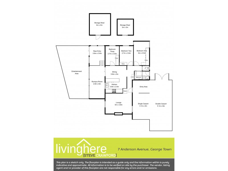7 Anderson Avenue, George Town TAS 7253 Floorplan