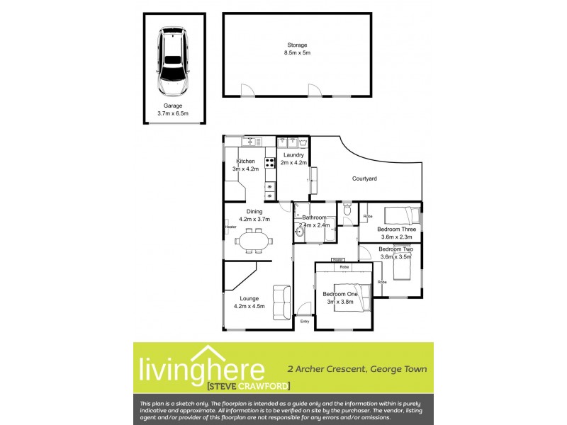 2 Archer Crescent, George Town TAS 7253 Floorplan