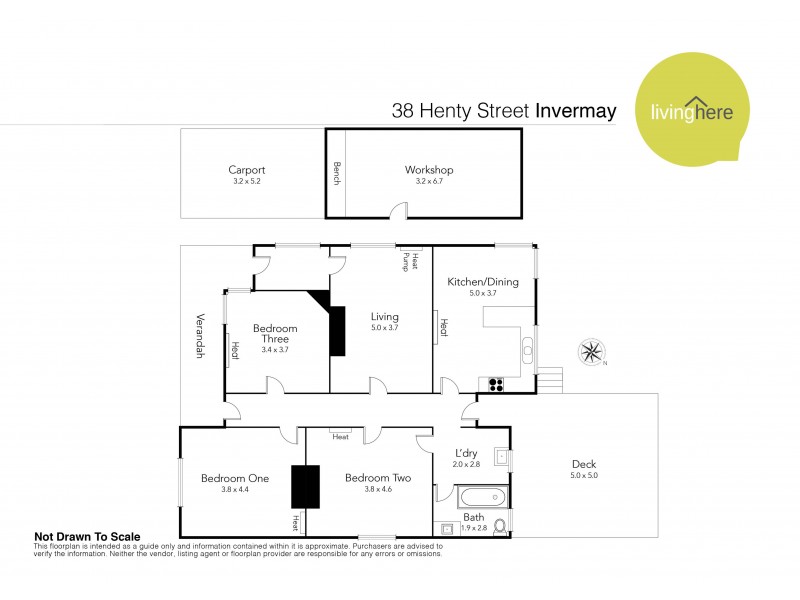 38 Henty Street, Invermay TAS 7248 Floorplan