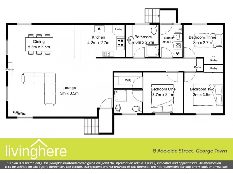 8 Adelaide Street, George Town TAS 7253 Floorplan