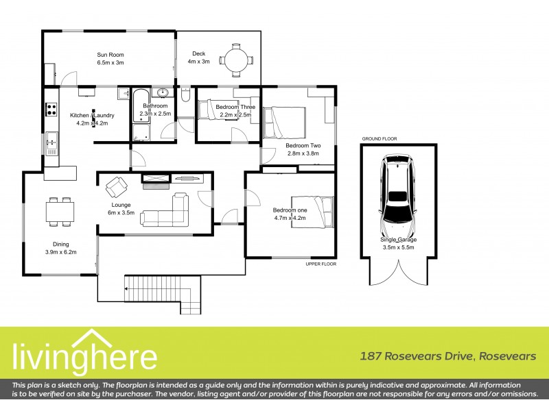 187 Rosevears Drive, Rosevears TAS 7277 Floorplan