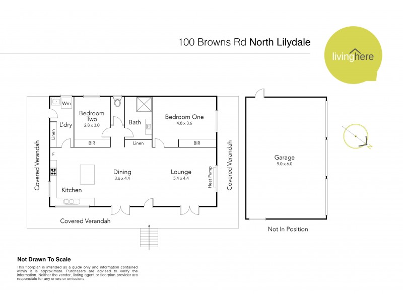 100 Browns Road, Lilydale TAS 7268 Floorplan