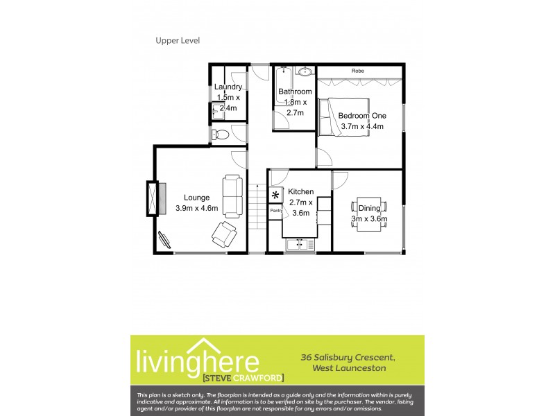 36 Salisbury Crescent, West Launceston TAS 7250 Floorplan