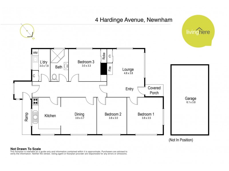 4 Hardinge Avenue, Newnham TAS 7248 Floorplan