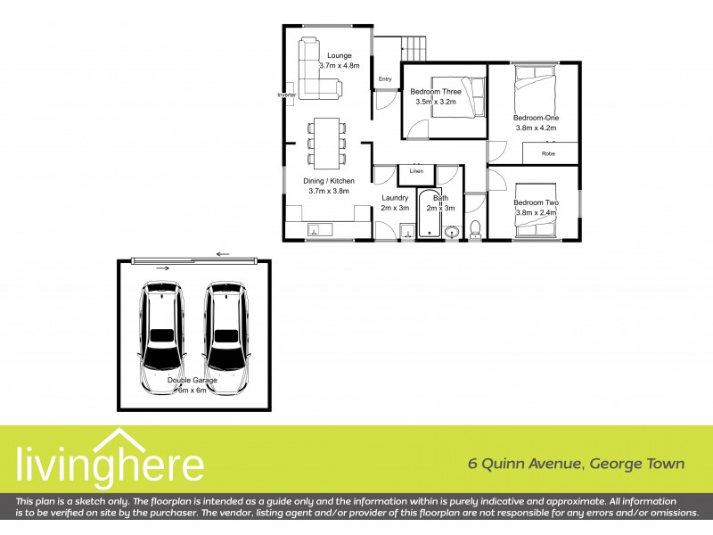 6 Quinn Avenue, George Town TAS 7253 Floorplan