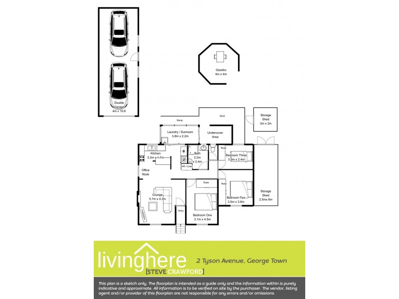 2 Tyson Avenue, George Town TAS 7253 Floorplan