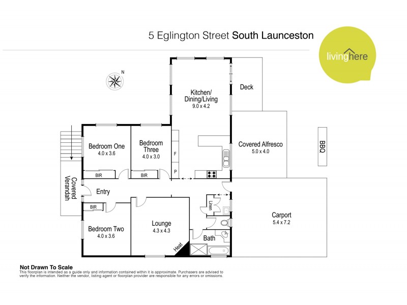 5 Eglington Street, South Launceston TAS 7249 Floorplan