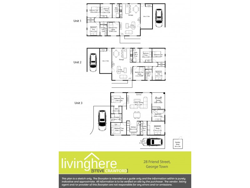 1 and 2 / 28 Friend Street, George Town TAS 7253 Floorplan