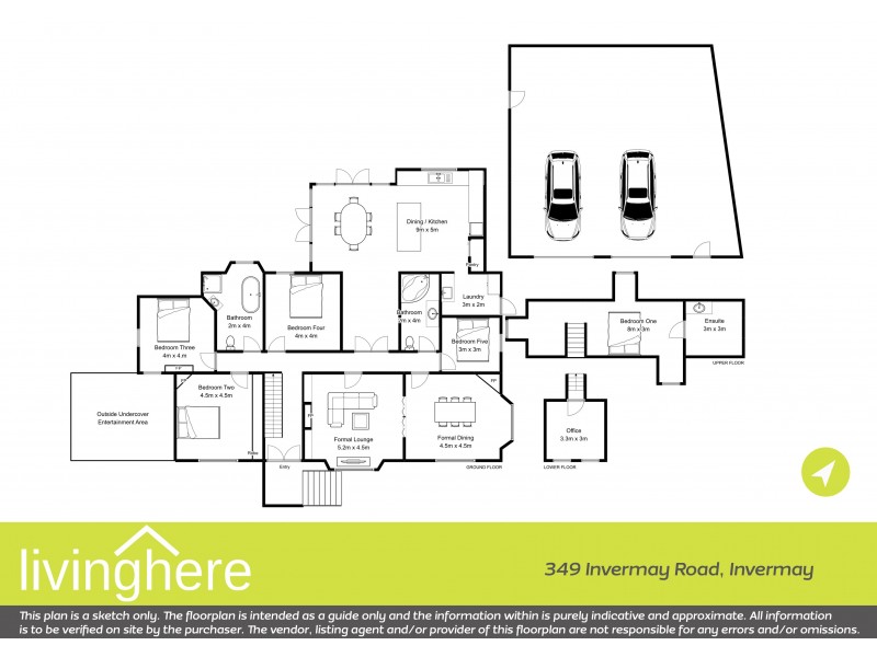 349 Invermay Road, Mowbray TAS 7248 Floorplan