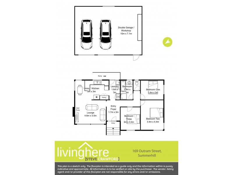 169 Outram Street, Summerhill TAS 7250 Floorplan