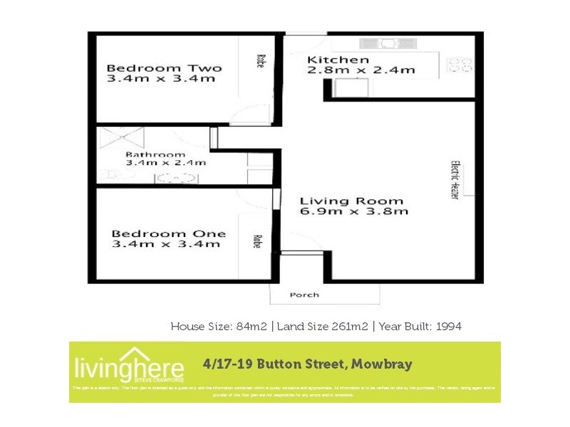 4/17-19 Button Street, Mowbray TAS 7248 Floorplan