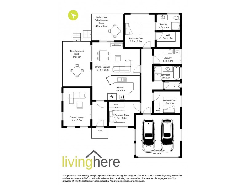 82 Mount Stuart Drive, Newnham TAS 7248 Floorplan
