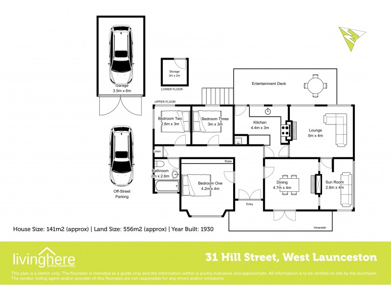31 Hill Street, West Launceston TAS 7250 Floorplan