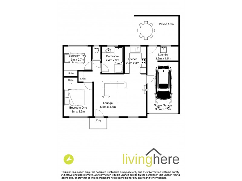 3/369a Hobart Road, Youngtown TAS 7249 Floorplan