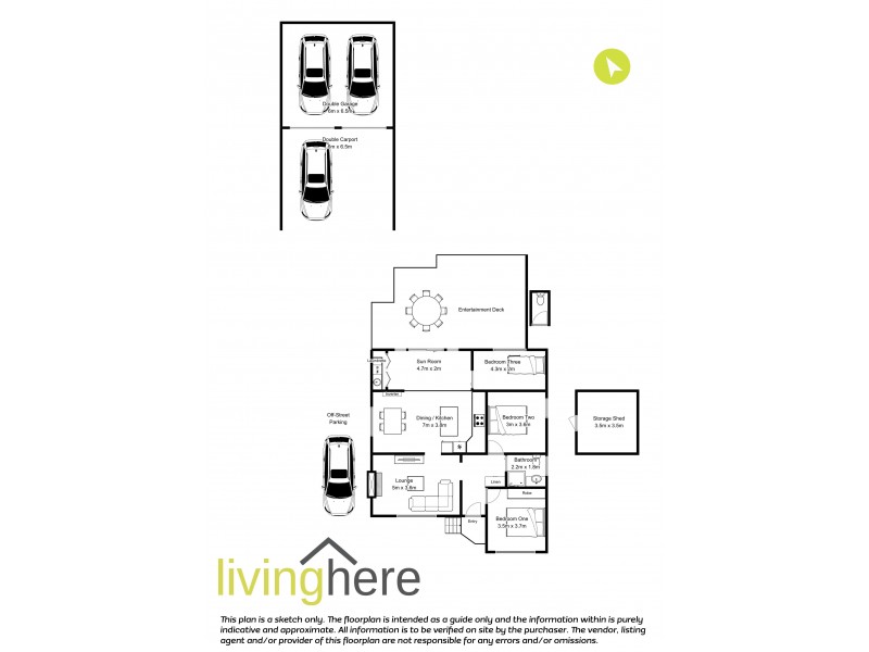 3 Raglan Street, Youngtown TAS 7249 Floorplan