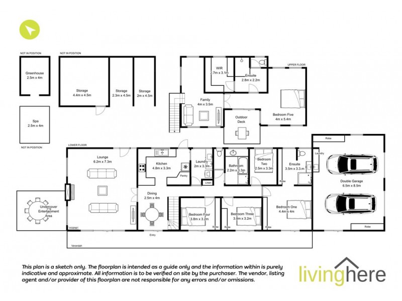 4 Brickhill Drive, Dilston TAS 7252 Floorplan