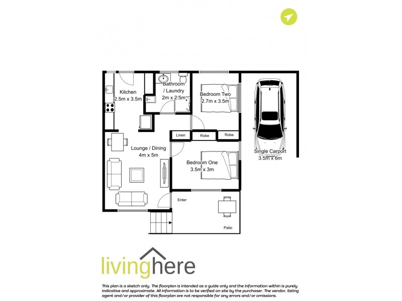 1/395 West Tamar Road, Riverside TAS 7250 Floorplan