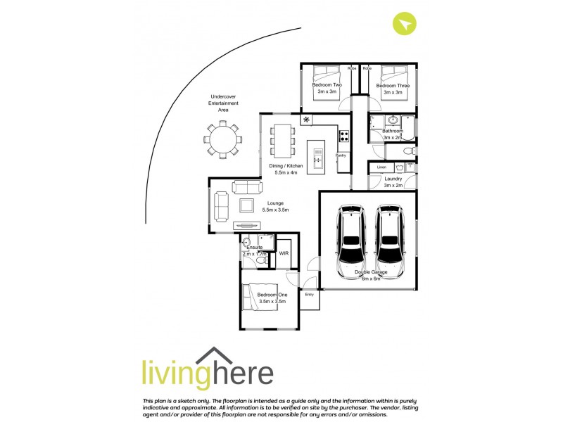 6 Caprice Court, Newnham TAS 7248 Floorplan