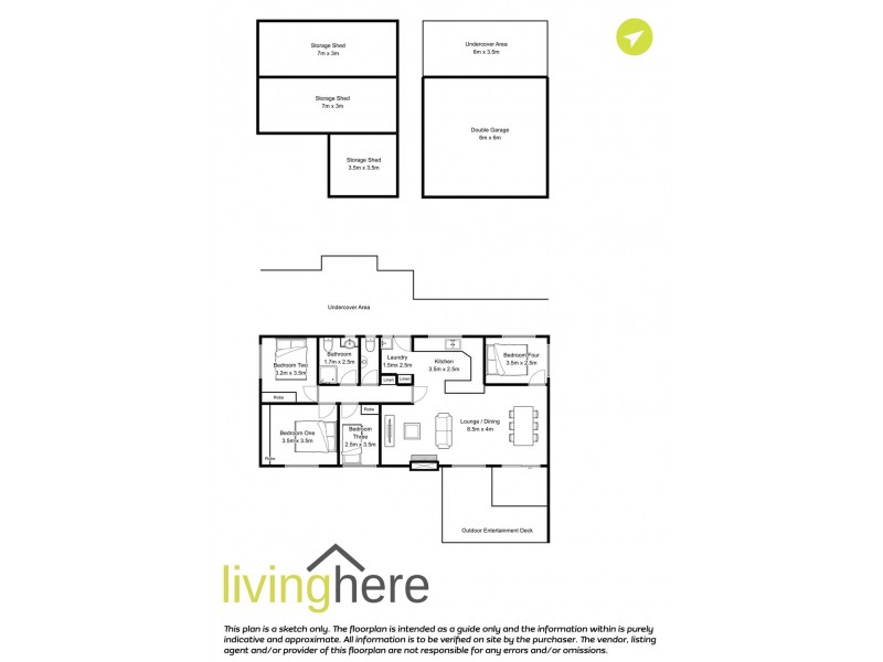 98 Windermere Road, Windermere TAS 7252 Floorplan