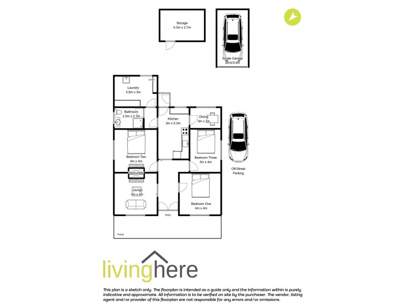 15 Ross Avenue, Invermay TAS 7248 Floorplan