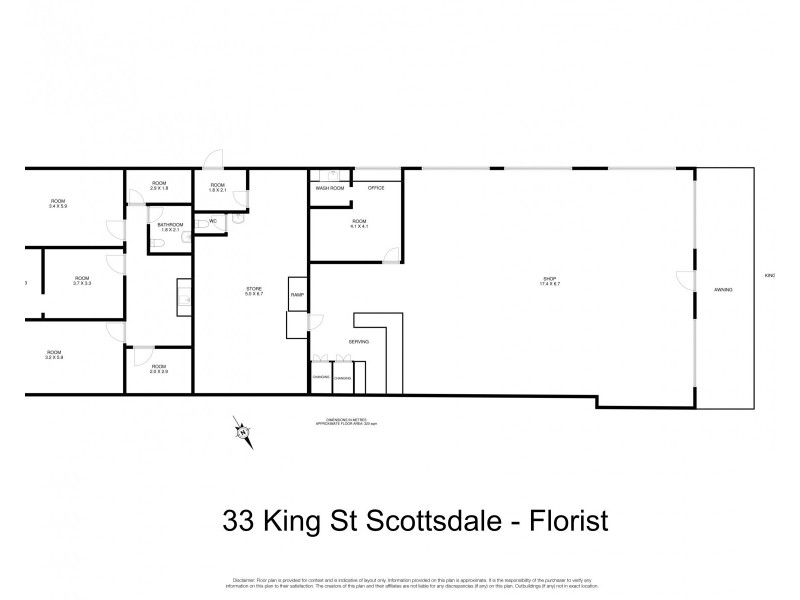 33 King Street, Scottsdale TAS 7260 Floorplan