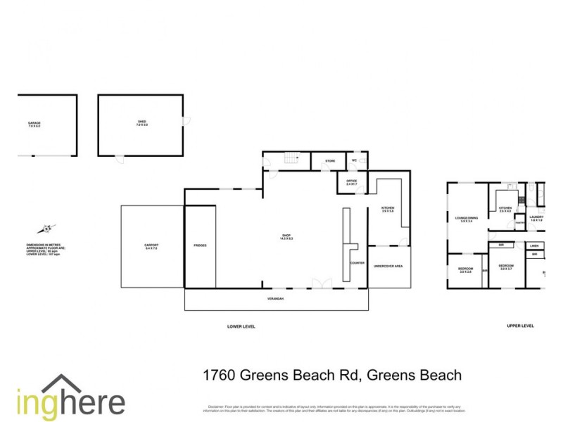 1760 Greens Beach Road, Greens Beach TAS 7270 Floorplan