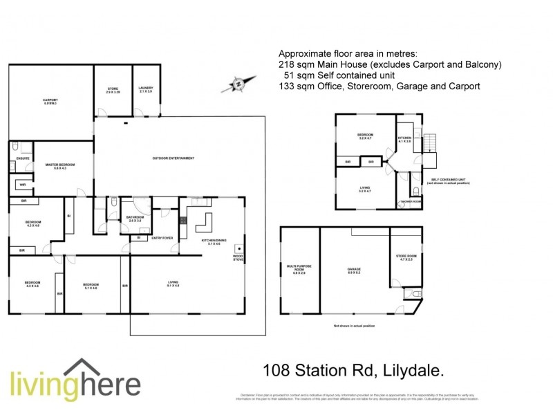 108 Station Road, Lilydale TAS 7268 Floorplan