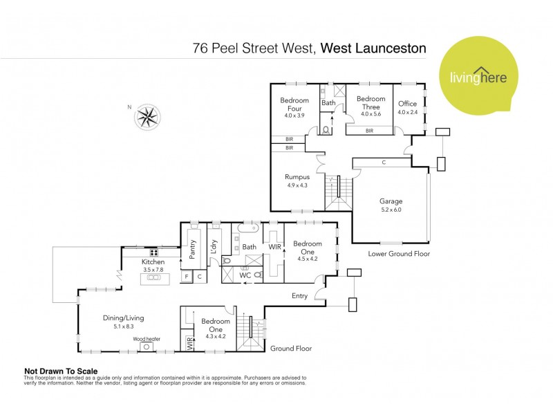 76 Peel Street West, West Launceston TAS 7250 Floorplan