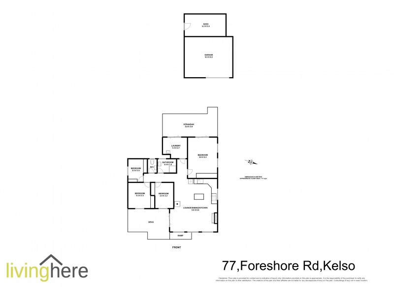 77 Foreshore Road, Kelso TAS 7270 Floorplan