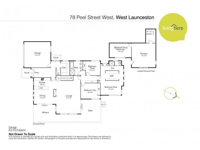 78 Peel Street West, West Launceston TAS 7250 Floorplan